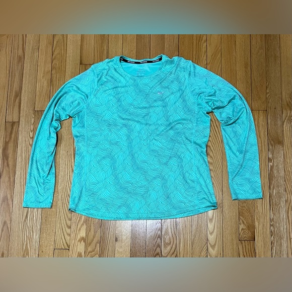 Nike Other - Nike Dri-FIT Men’s Running Long Sleeve Pullover Shirt XL X-Large Mint Green